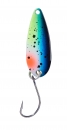 Balzer Swindler Spoon 2,3g Blau-Gelb-Orange-Schwarze Punkte